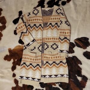 Maurices Western Duster Cardigan